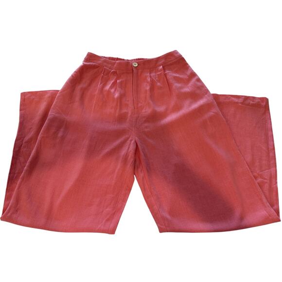 Sadie & Sage Peach Wide Leg Pants - Picture 3 of 6